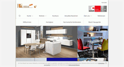 Desktop Screenshot of moebel-kampkoetter.de